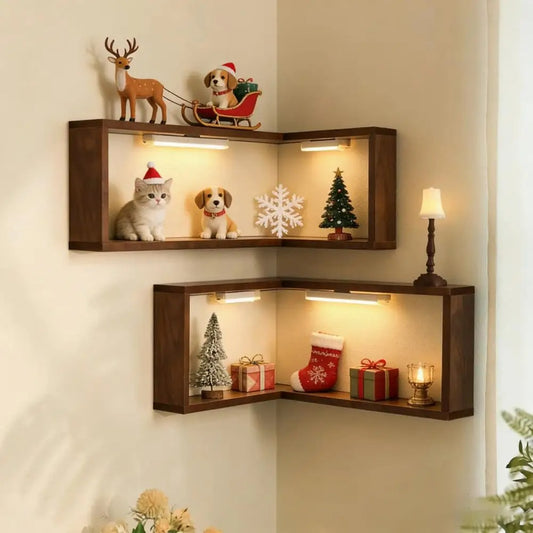 Corner Wall Shelf