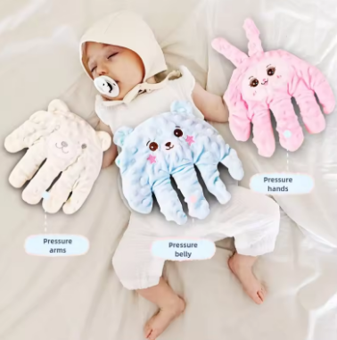 Cartoon Bear Baby Sleep Aid Pillow