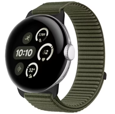 Nylon Loop Sport Band for Google Pixel Watch 4 3 2 1