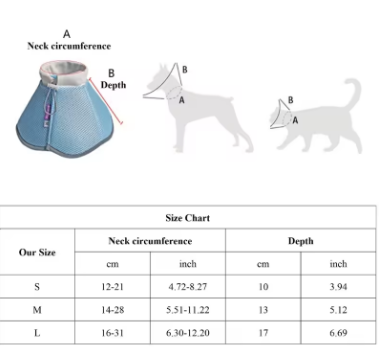 Durability and Flexibility Recovery Collar Stop Licking Specifically for Cats Providing Long Terms Support Postoperative