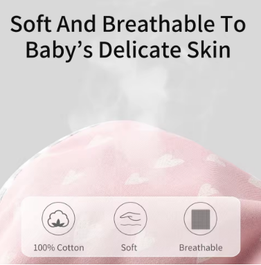 All Cotton Newborn Sleep Sacks Surrender Type Baby Anti-startle Sleeping Bags Infant Hugging Blanket Jumping Bag 0-1Y
