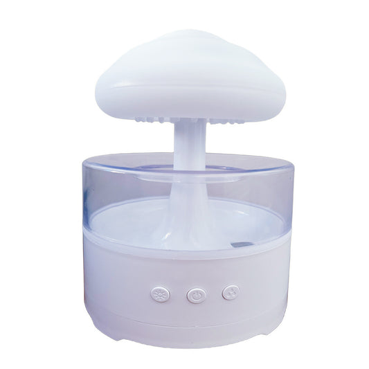 Rain Cloud Humidifier with Bluetooth Speaker - White Noise Machine & Mood Light