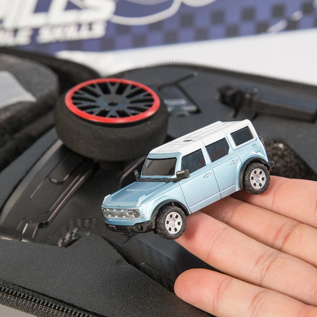 Mini FPV RC Car 1:64 – App-Controlled Racer with 720P Camera