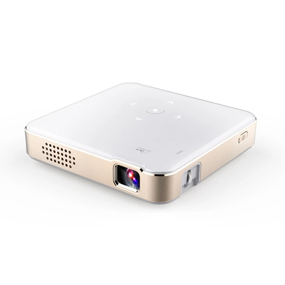 SmartIdea DLP Pocket Projector Build-In Battery Mirror stream from iPhone android phone Portable Mini Wireless outdoor Projector